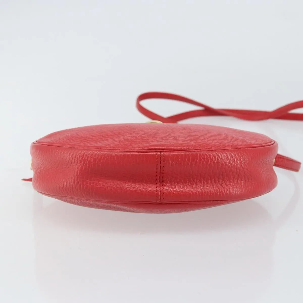 Christian Dior Vintage Leather, Red, Leather, Shoulder Bag