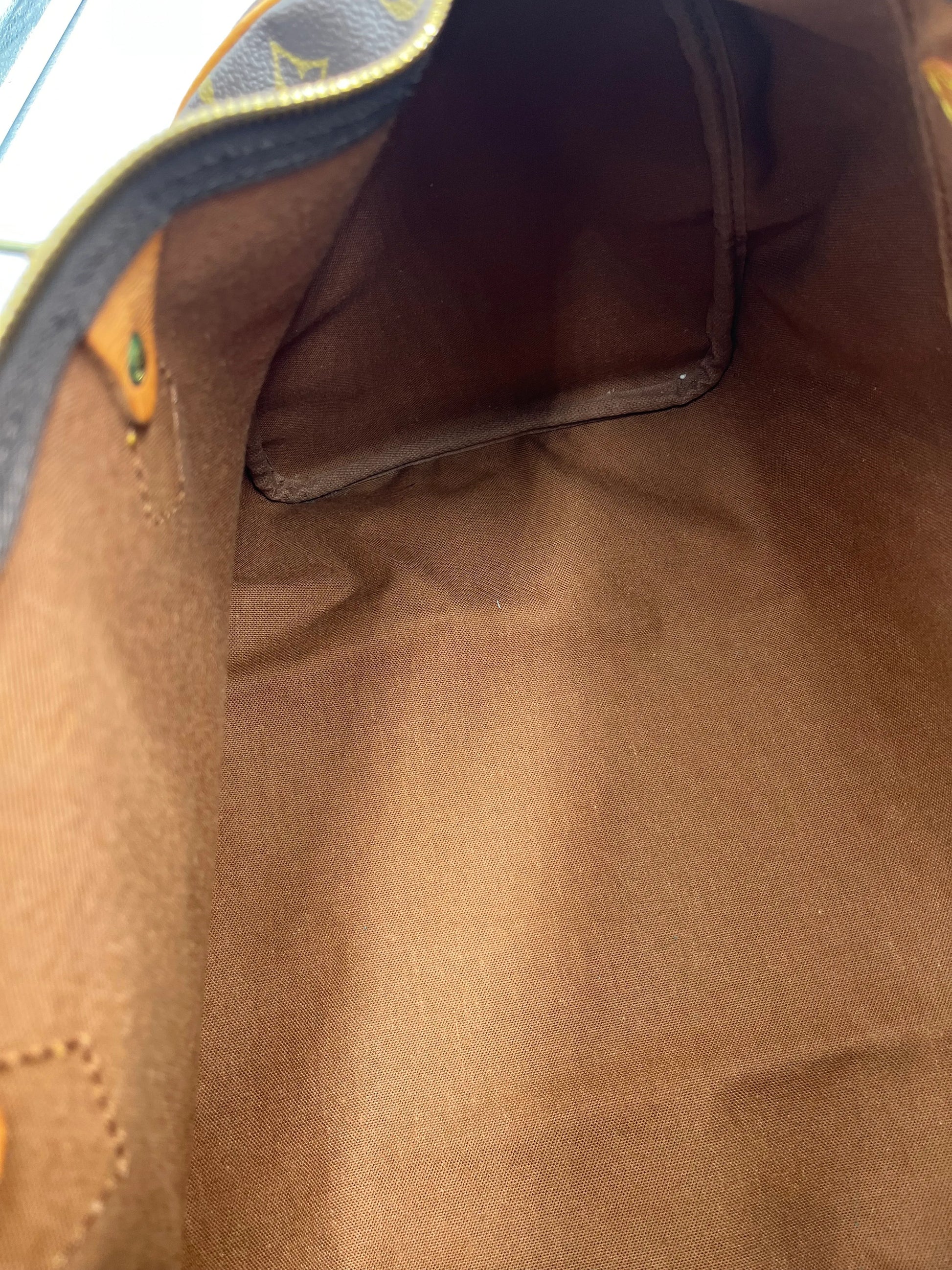 Louis Vuitton Speedy Monogram Canvas, Brown, Canvas, Handbag