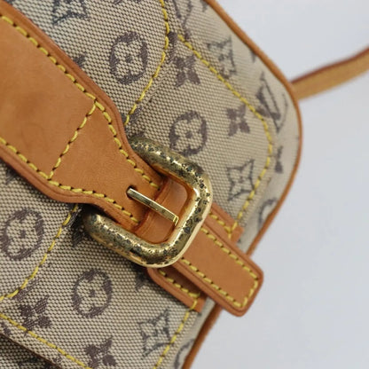Louis Vuitton Juliette Mini Lin, Blue, Canvas, Shoulder Bag