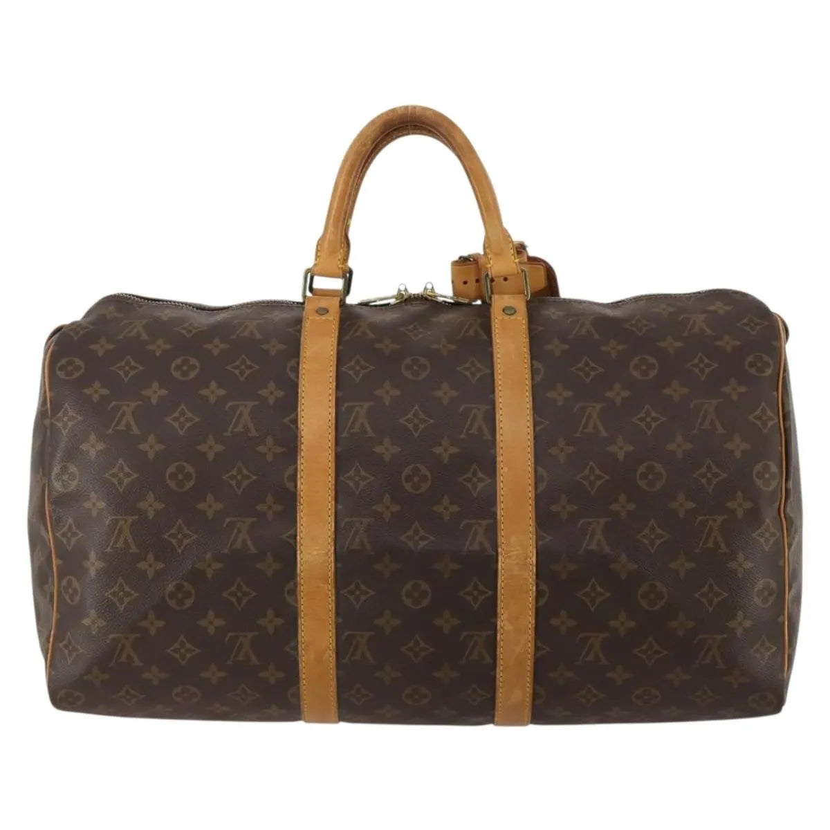 Louis Vuitton Keepall Monogram Canvas, Brown, Canvas, Travel Bag