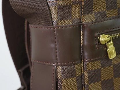 Louis Vuitton Bastille Damier, Brown, Canvas, Shoulder Bag