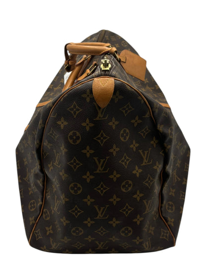 Louis Vuitton Keepall Monogram Canvas, Brown, Canvas, Travel Bag