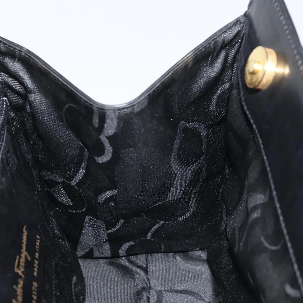 Salvatore Ferragamo Convertible Vara Bow Tote Leather, Black, Leather, Handbag