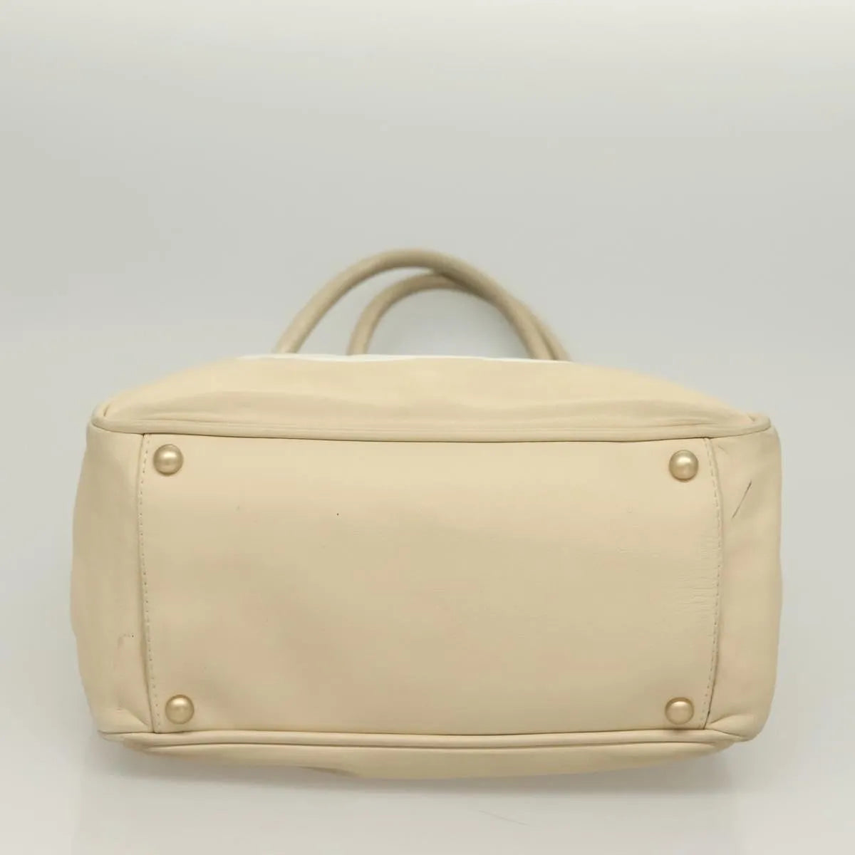 Chanel Camellia Tote Leather, Beige, Leather, Tote Bag