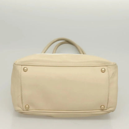 Chanel Camellia Tote Leather, Beige, Leather, Tote Bag