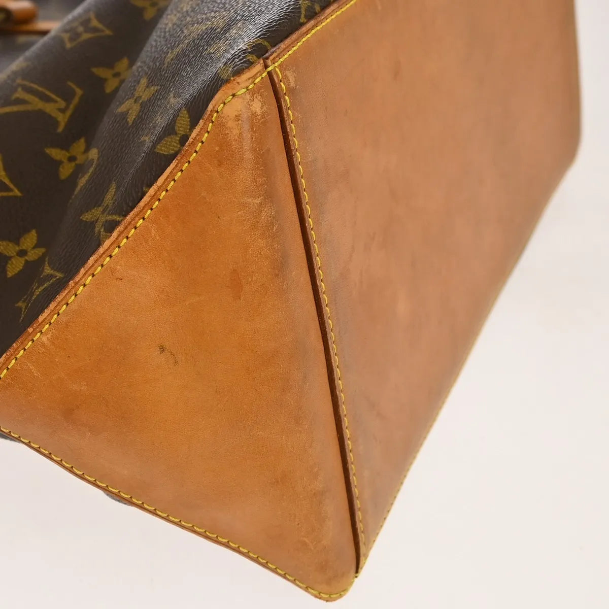 Louis Vuitton Cabas Mezzo Monogram Canvas, Brown, Canvas, Shoulder Bag
