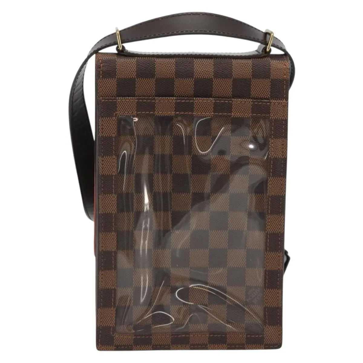 Louis Vuitton Portobello Messenger Damier, Brown, Canvas, Shoulder Bag