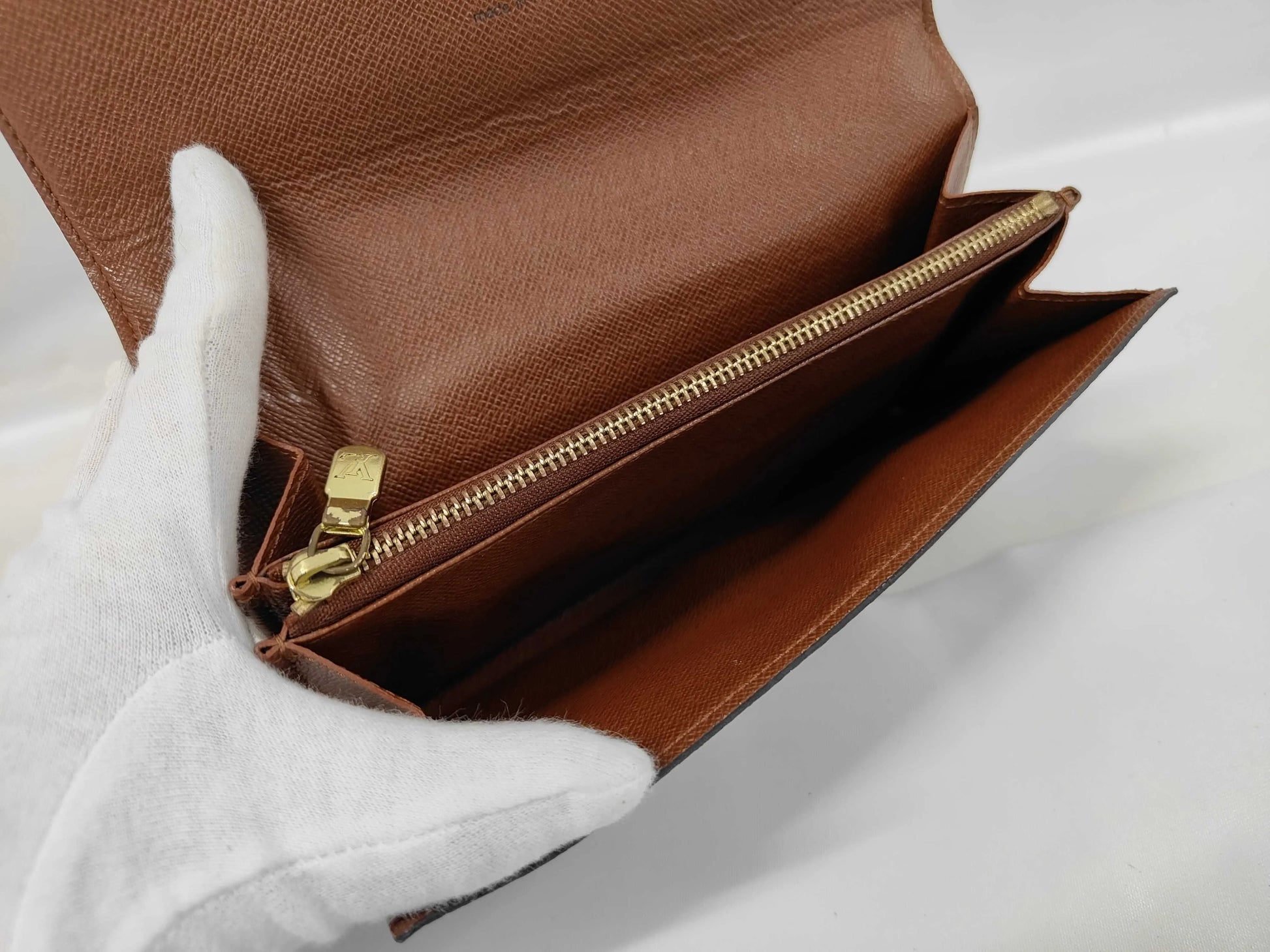 Louis Vuitton Porte Tresor International Monogram Canvas, Brown, Canvas, Wallet
