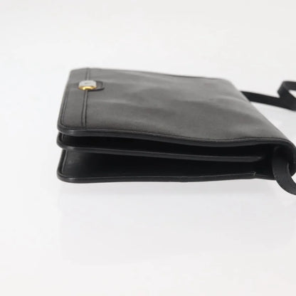 Christian Dior Vintage Leather, Black, Leather, Shoulder Bag