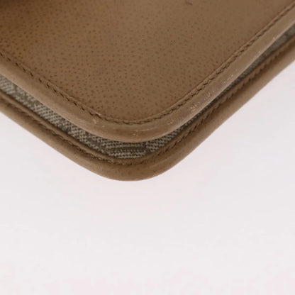 Christian Dior Vintage CD Chain Flap Leather, Camel, Leather, Shoulder Bag