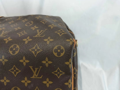 Louis Vuitton Keepall Monogram Canvas, Brown, Canvas, Travel Bag