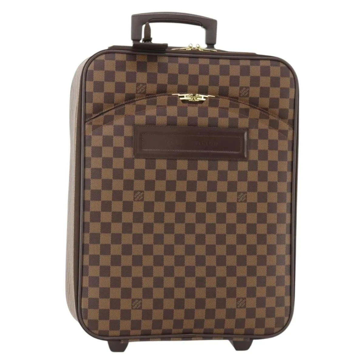 Louis Vuitton Pegase Business Luggage Damier, Black, Canvas, Travel Bag