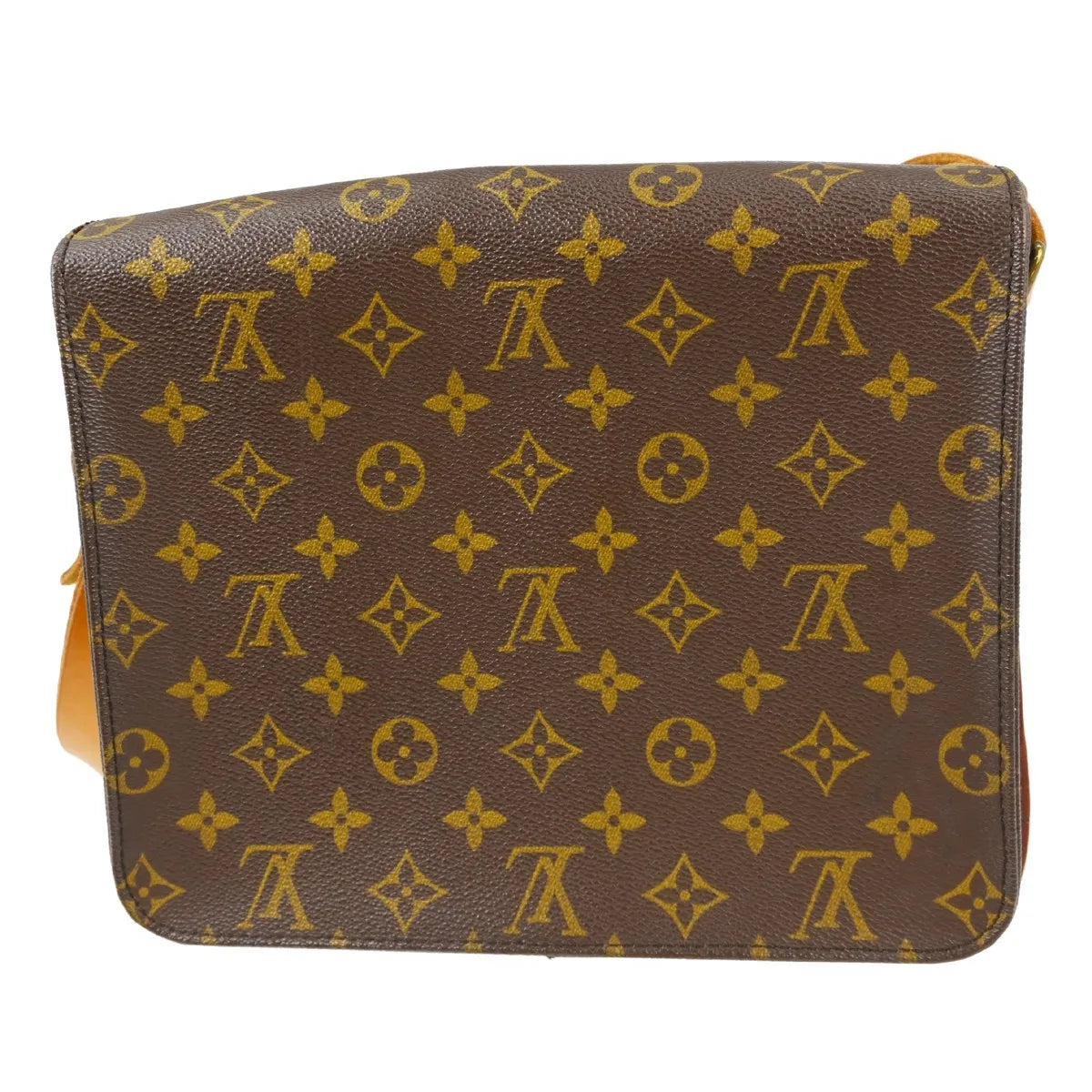 Louis Vuitton Cartouchiere Monogram Canvas, Brown, Canvas, Shoulder Bag