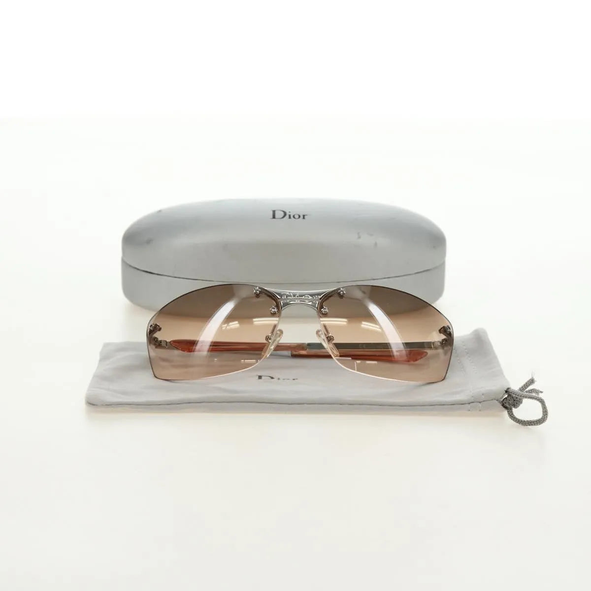 Christian Dior Sunglasses Metal, Beige, Metal, Sunglasses
