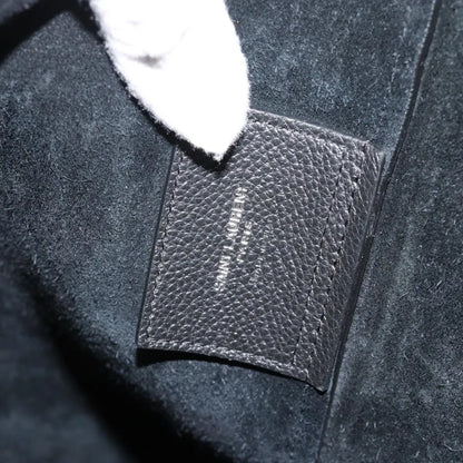 Saint Laurent Bold Tote Leather, Black, Leather, Tote Bag