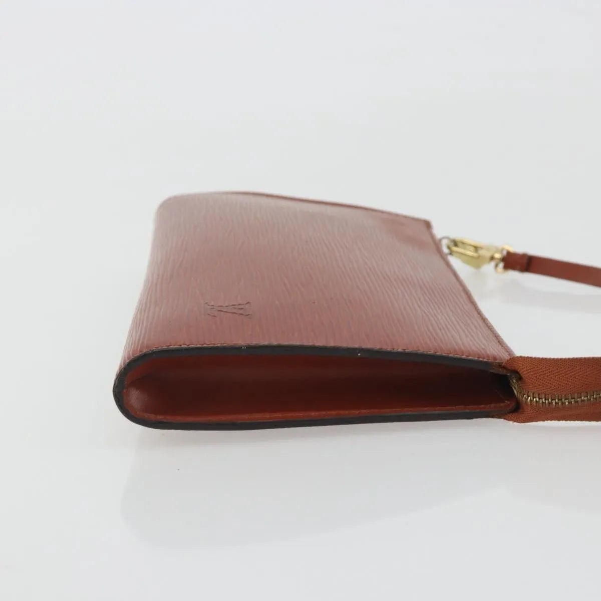 Louis Vuitton Pochette Accessoires Epi, Brown, Leather, Clutch