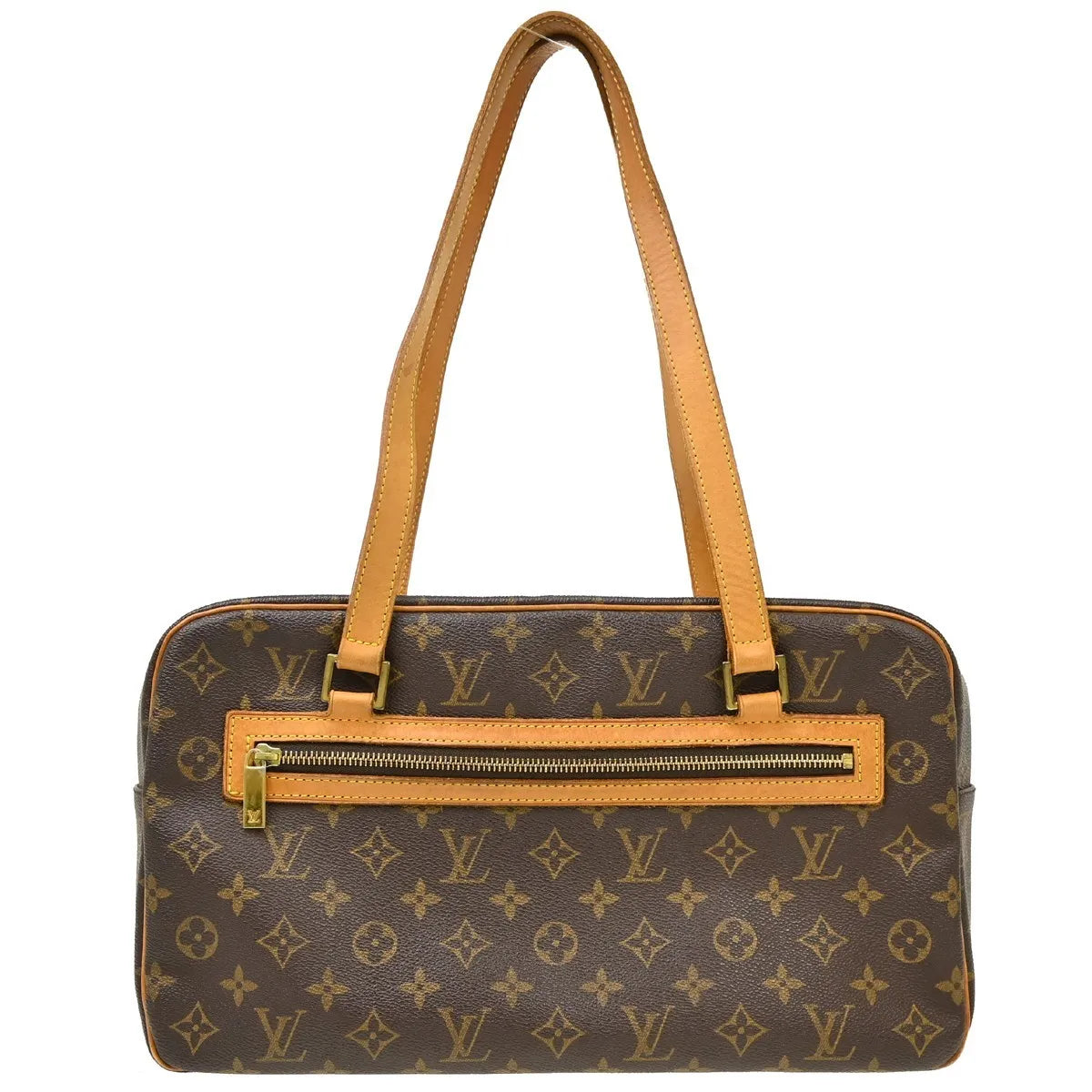 Louis Vuitton Cite Monogram Canvas, Brown, Canvas, Shoulder Bag
