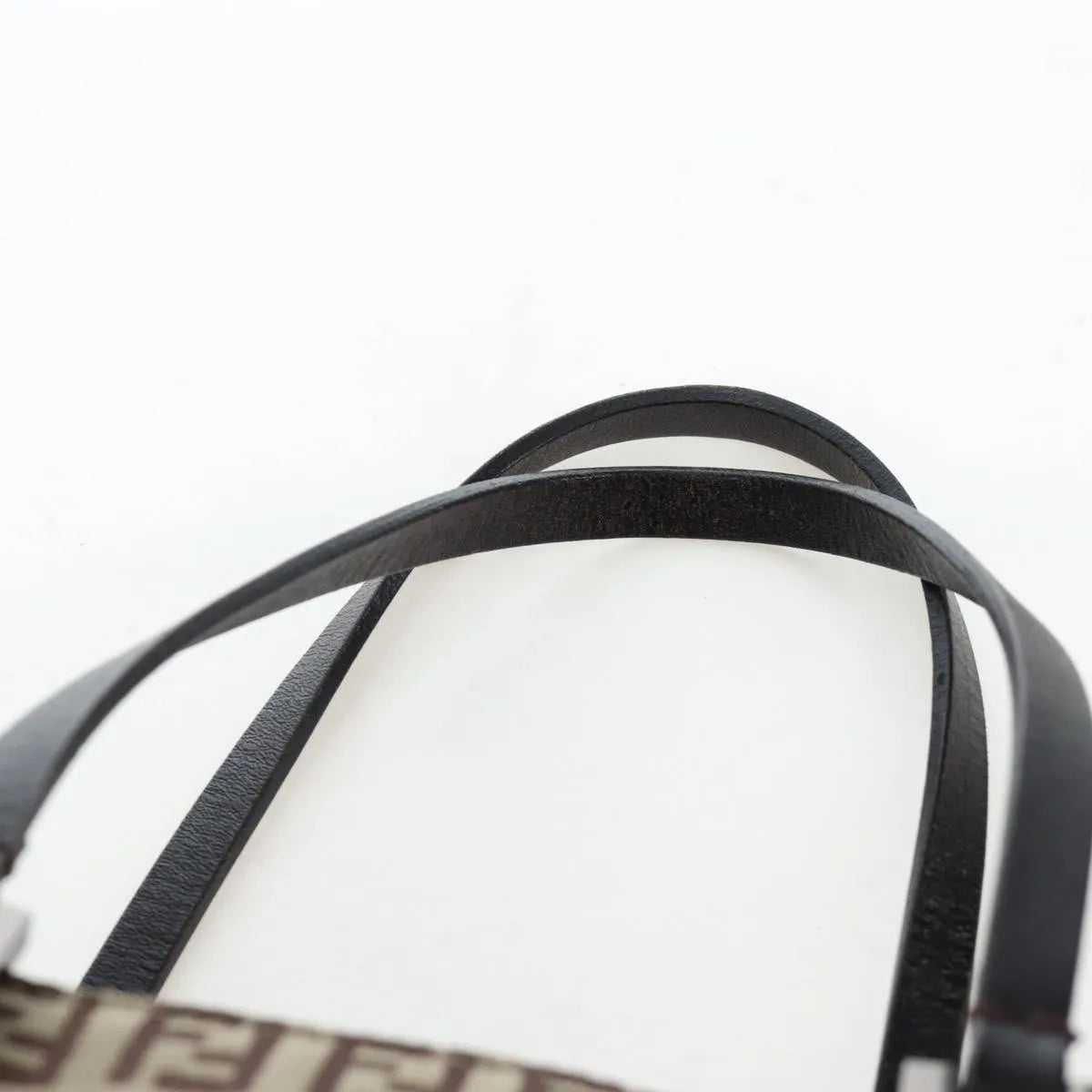 Fendi Vintage Shopping Tote Zucchino Canvas, Beige, Canvas, Shoulder Bag