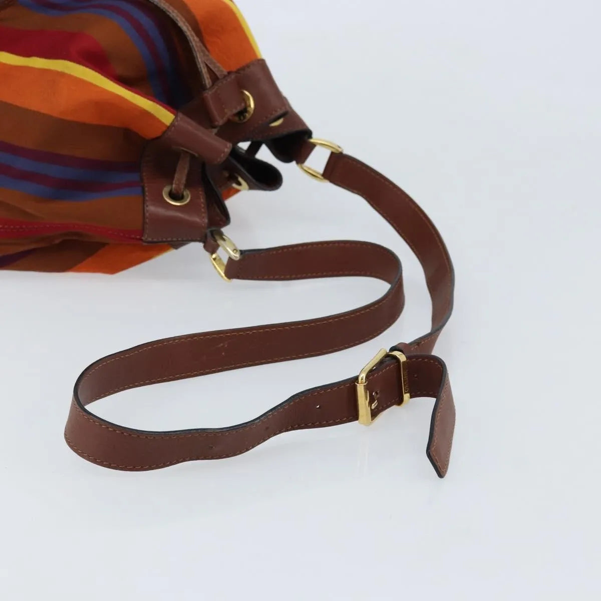 Celine Vintage Canvas, Multicolour, Canvas, Shoulder Bag