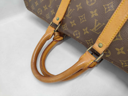Louis Vuitton Keepall Monogram Canvas, Brown, Canvas, Travel Bag