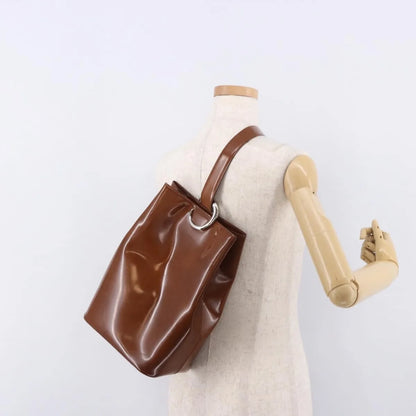 Cartier Panthère Patent leather, Brown, Patent Leather, Backpack
