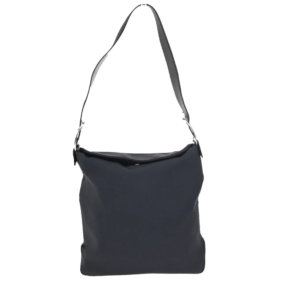 Salvatore Ferragamo Vara Nylon, Black, Nylon, Shoulder Bag