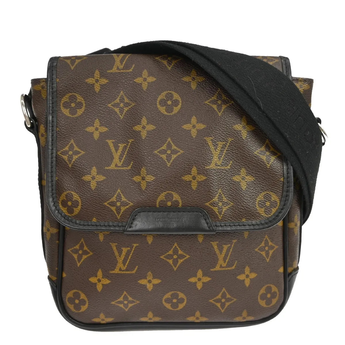 Louis Vuitton Bass Messenger Macassar Monogram Canvas, Brown, Canvas, Shoulder Bag