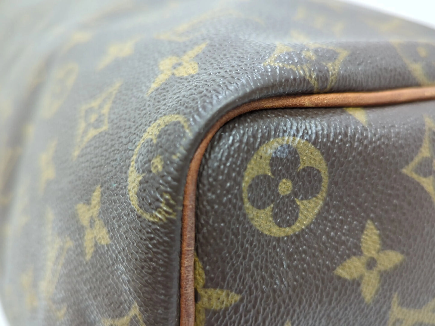 Louis Vuitton Speedy Monogram Canvas, Brown, Canvas, Handbag
