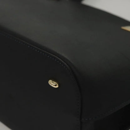 Celine vintage Leather, Navy, Leather, Handbag