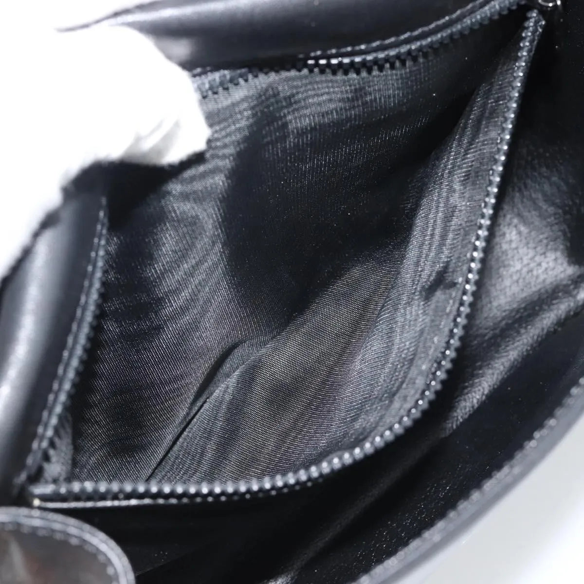 Celine Flap Shoulder Leather, Black, Leather, Shoulder Bag