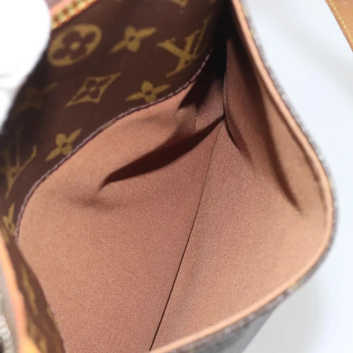 Louis Vuitton Odeon Monogram Canvas, Brown, Canvas, Shoulder Bag