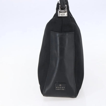 Gucci Vintage GG Canvas, Black, Canvas, Shoulder Bag