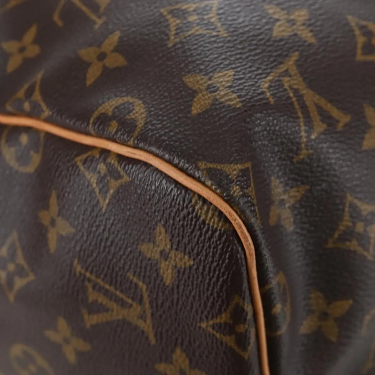 Louis Vuitton Keepall Monogram Canvas, Brown, Canvas, Travel Bag