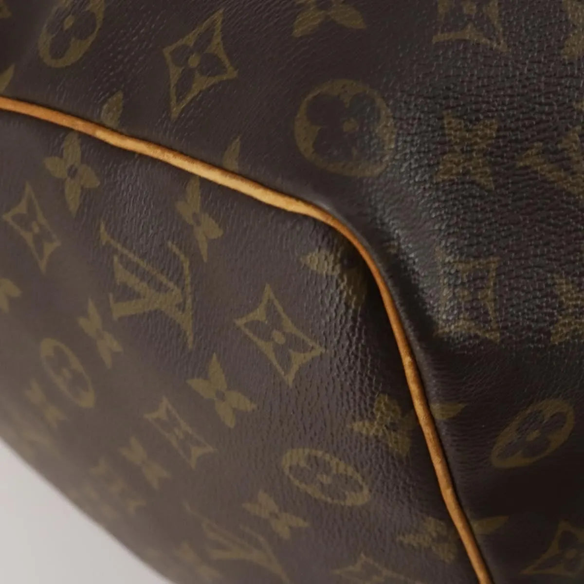 Louis Vuitton Keepall Monogram Canvas, Brown, Canvas, Travel Bag