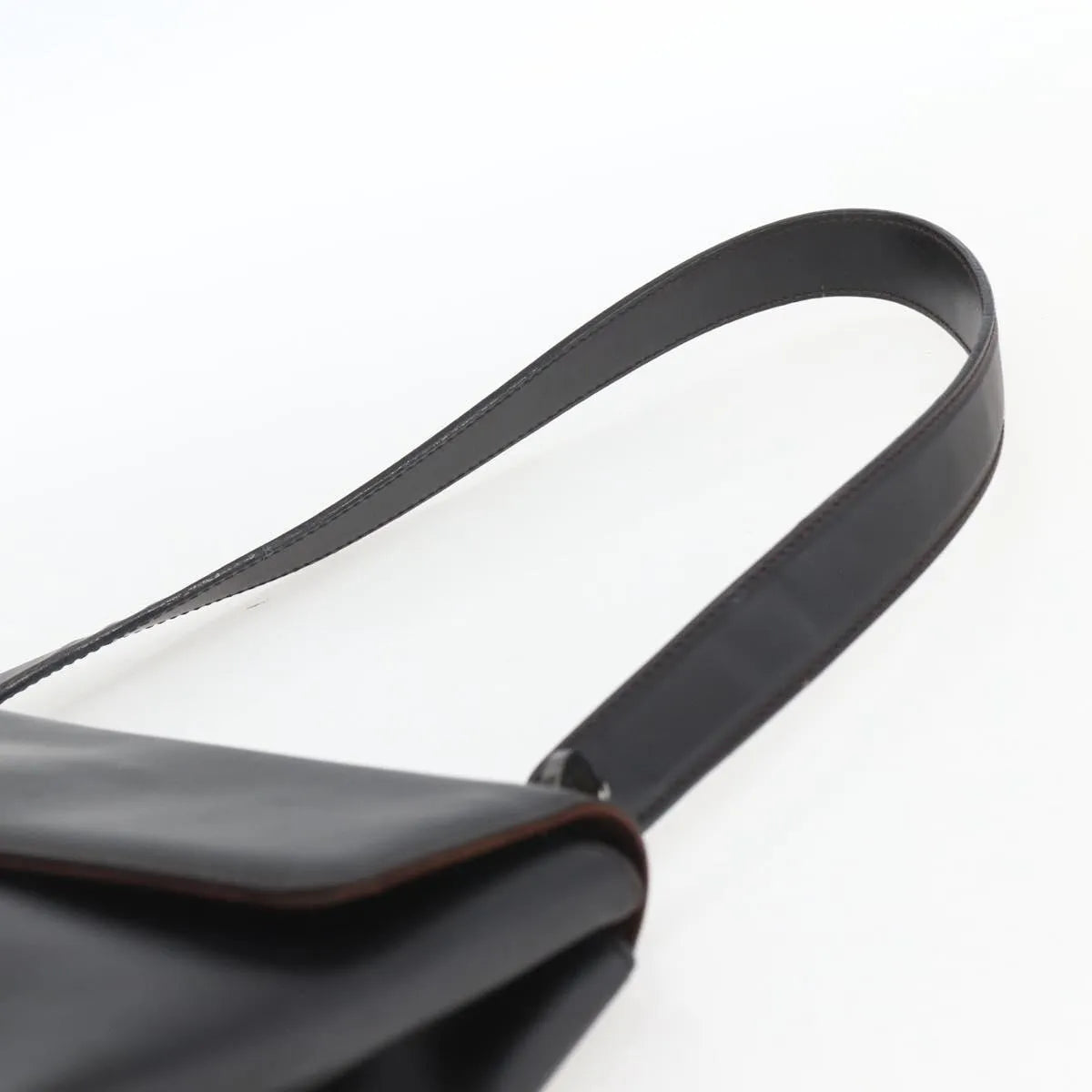 Salvatore Ferragamo Vala Leather, Black, Leather, Shoulder Bag