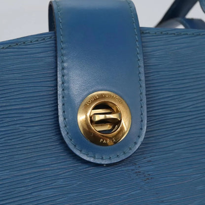 Louis Vuitton Cluny Epi Leather, Blue, Leather, Shoulder Bag