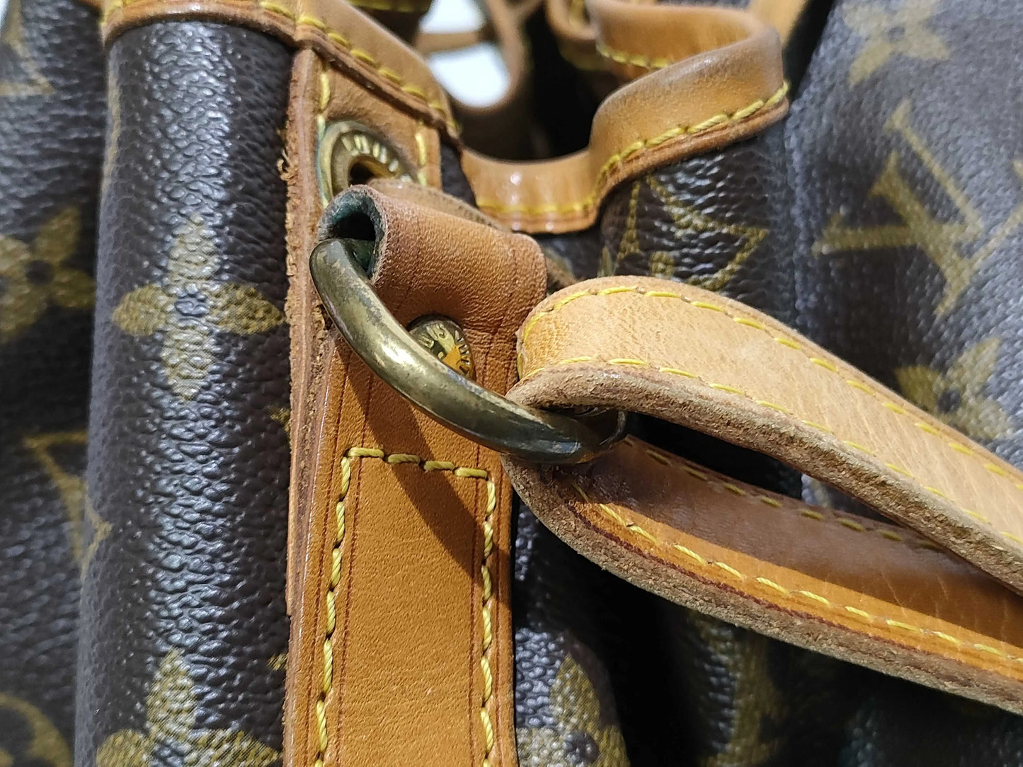 Louis Vuitton Noe Epi leather, Brown, Canvas, Handbag