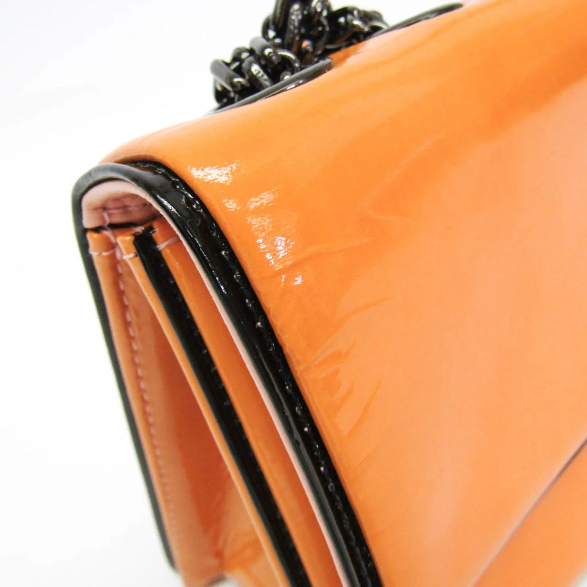Chanel Reissue 2.55 Wallet on Chain Quilted Patent, Multicolour, Leather, Shoulder Bag