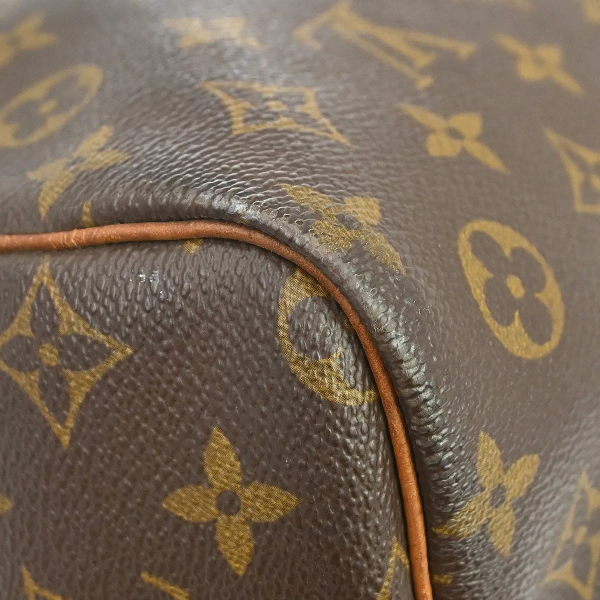 Louis Vuitton Keepall Bandouliere Monogram Canvas, Brown, Canvas, Travel Bag
