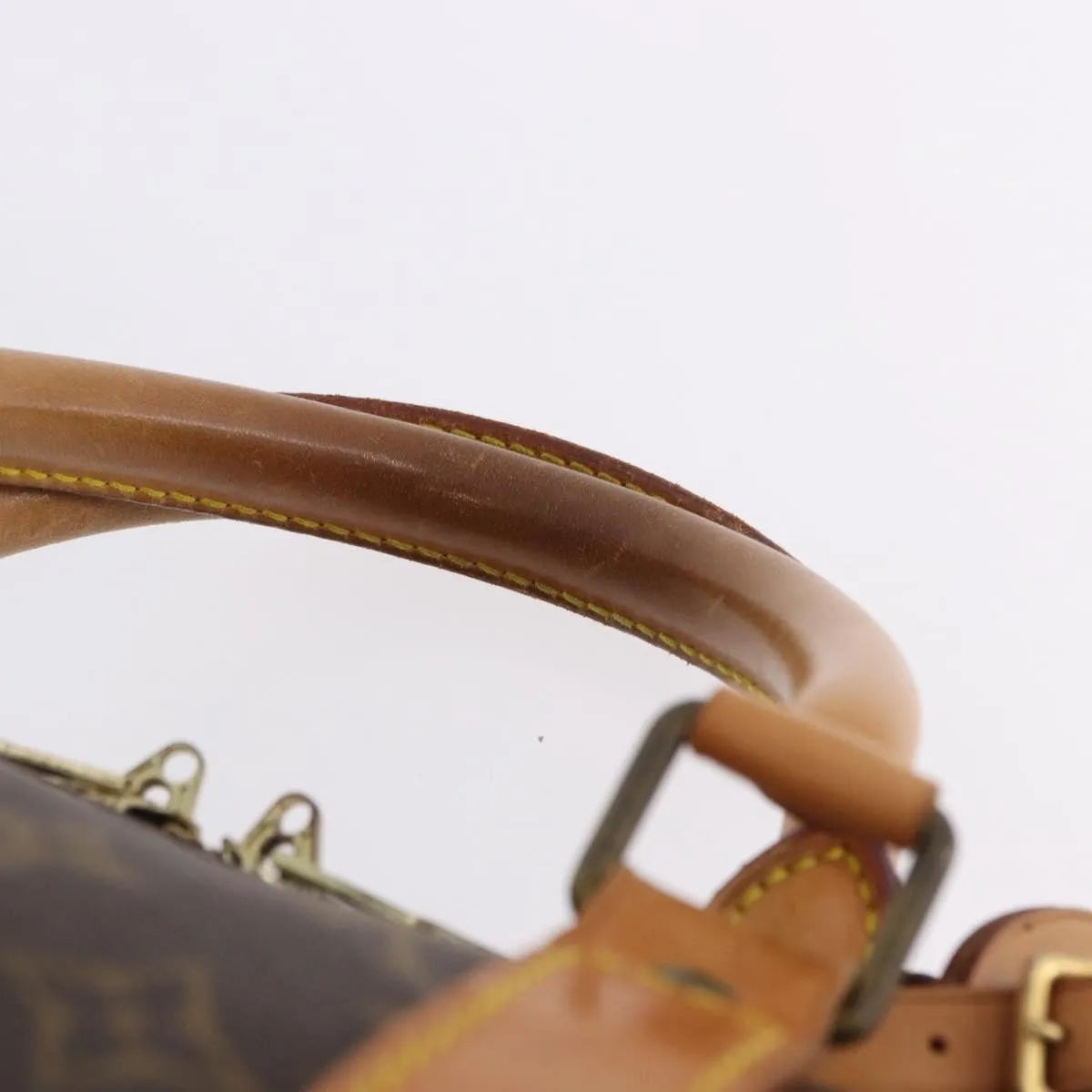Louis Vuitton Keepall Bandoulière Monogram, Brown, Canvas, Travel Bag