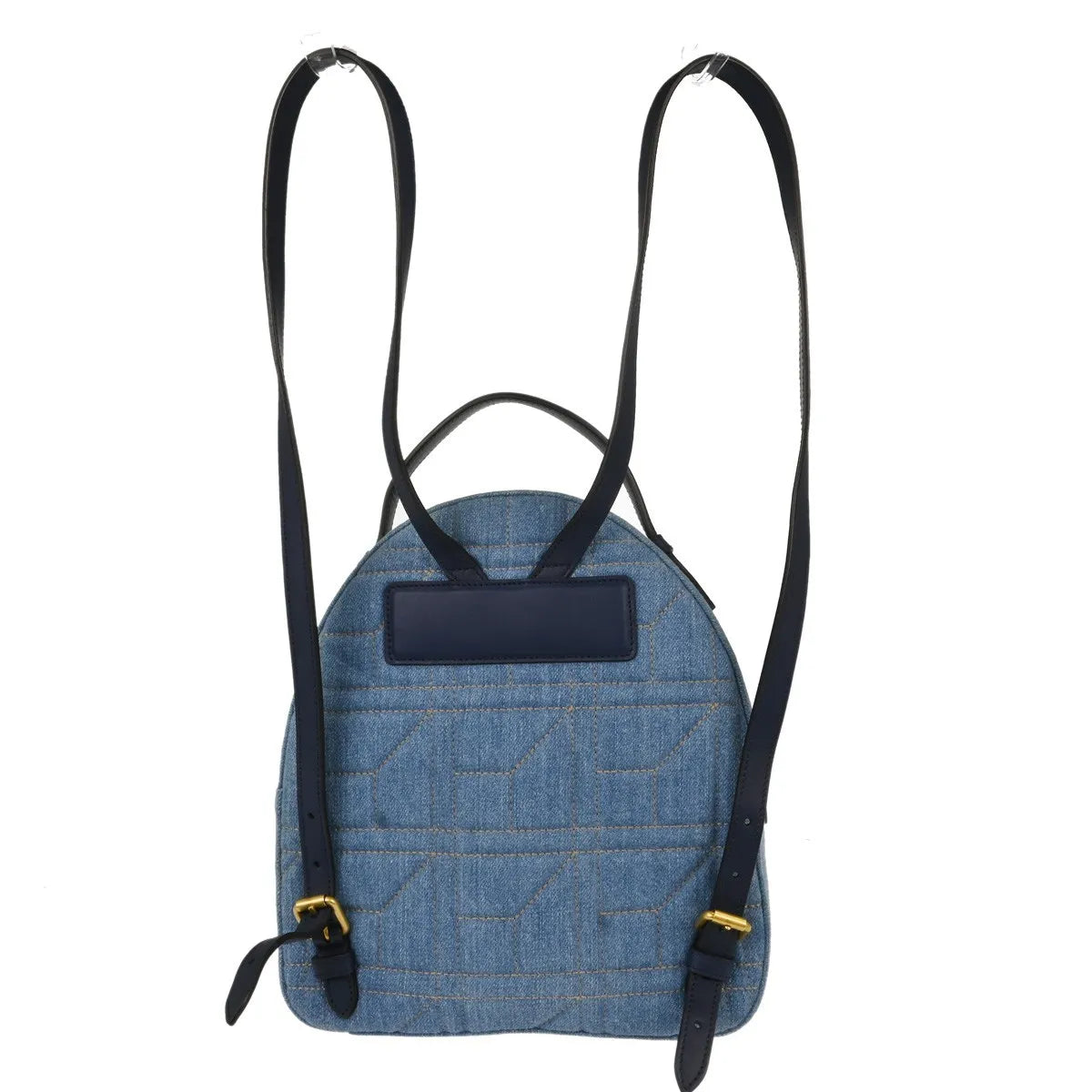 Gucci Backpack Embellished Wool, Blue, Denim, Backpack