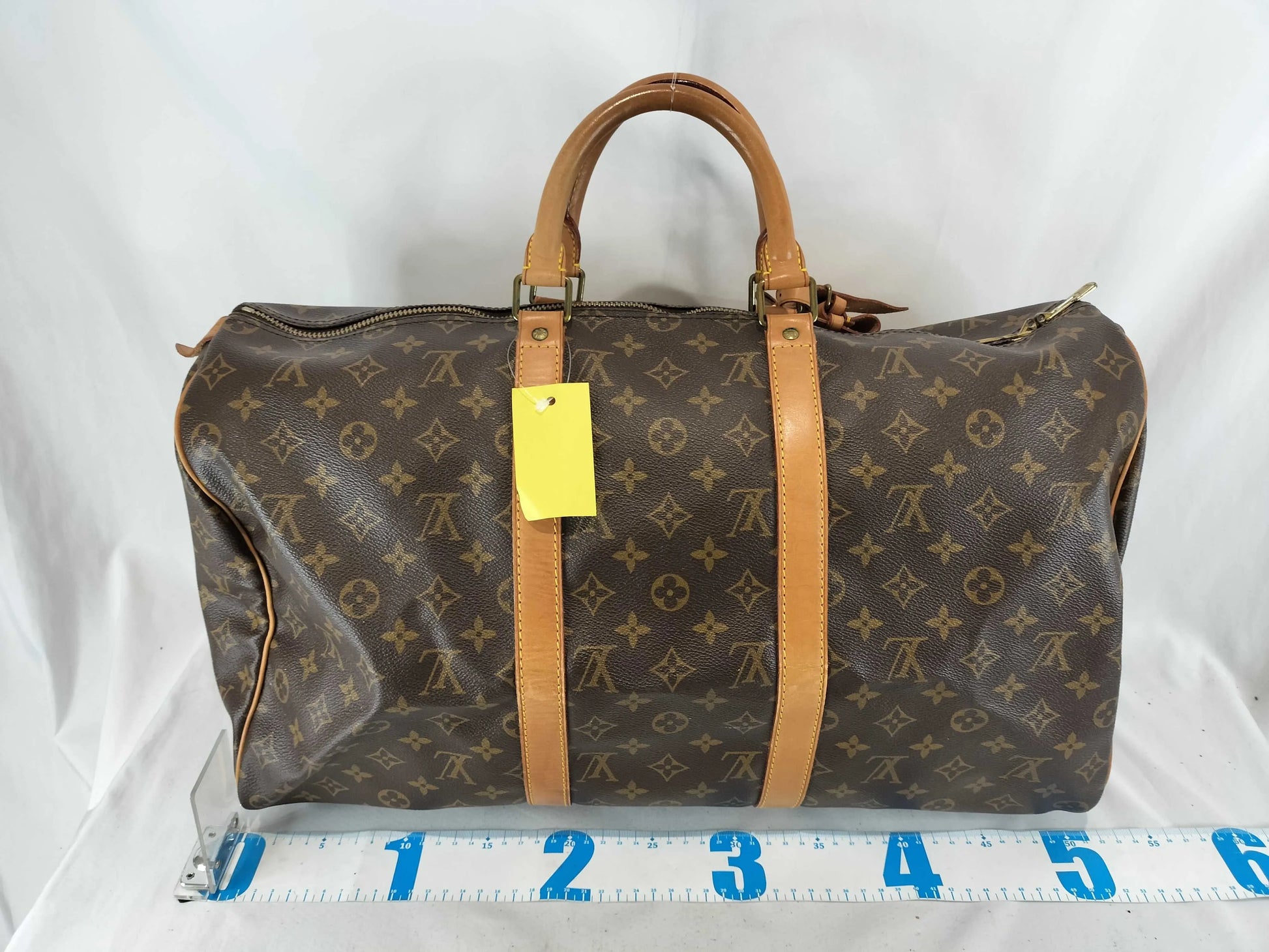 Louis Vuitton Keepall Monogram Canvas, Multicolour, Canvas, Travel Bag
