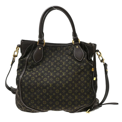 Louis Vuitton Angele Mini Lin, Brown, Canvas, Handbag