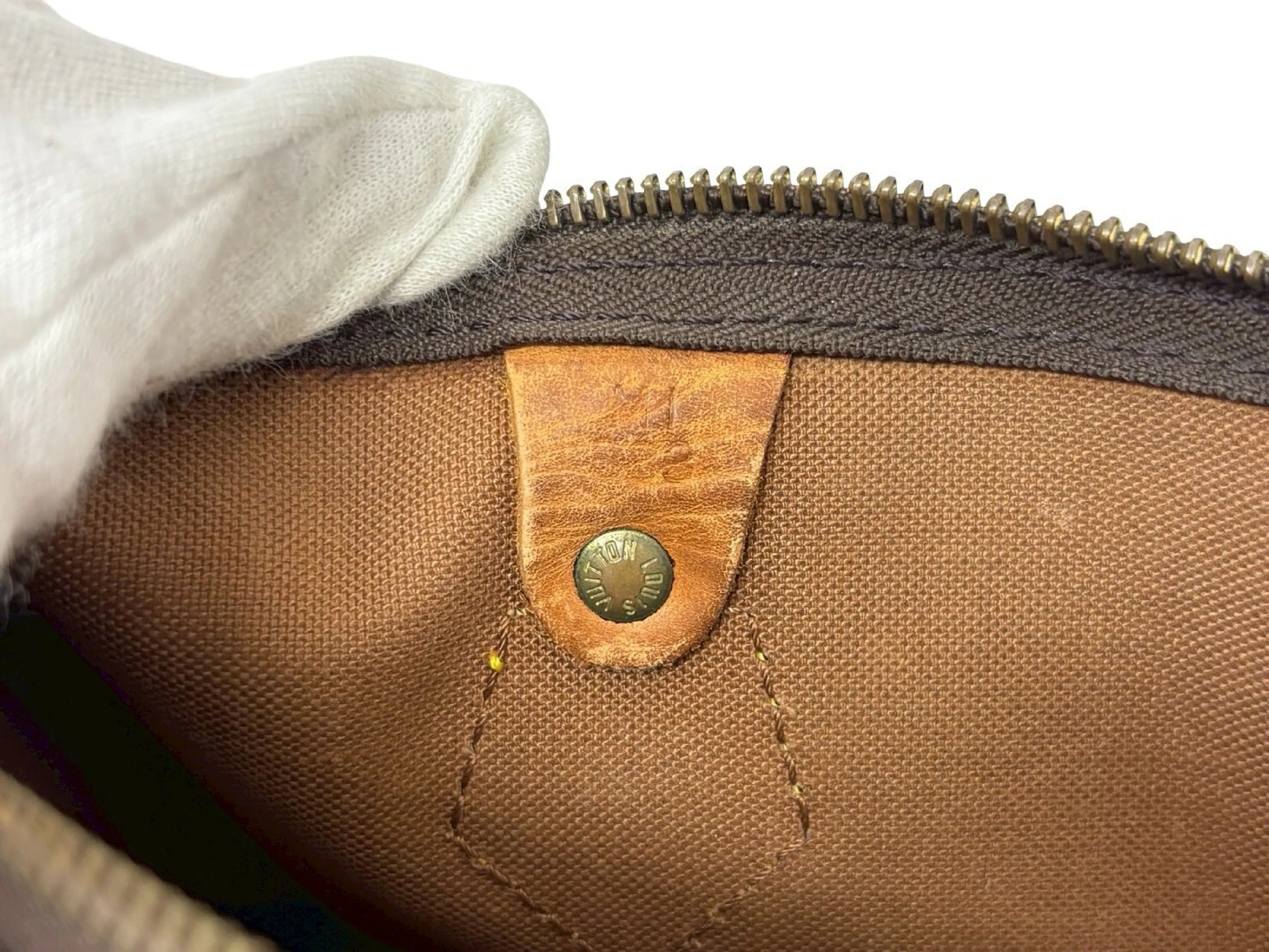 Louis Vuitton Speedy Monogram Canvas, Brown, Canvas, Handbag