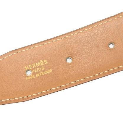 Hermes Constance Reversible Belt Leather, Black, Leather, Belt