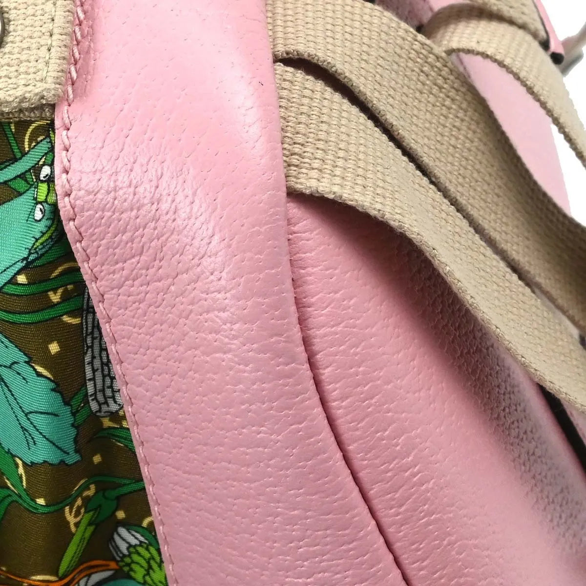 Gucci Gucci x The North Face Flap Printed Nylon, Multicolour, Canvas, Backpack