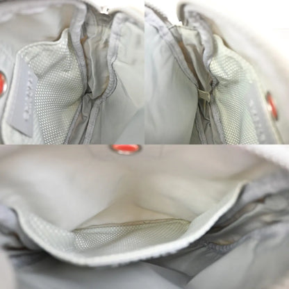 Chanel Travel Line Nylon, White, Nylon, Shoulder Bag