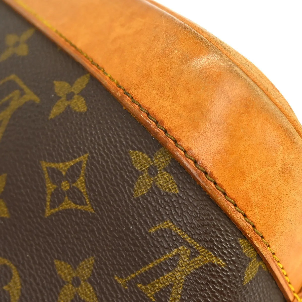 Louis Vuitton Alma Monogram, Brown, Canvas, Handbag