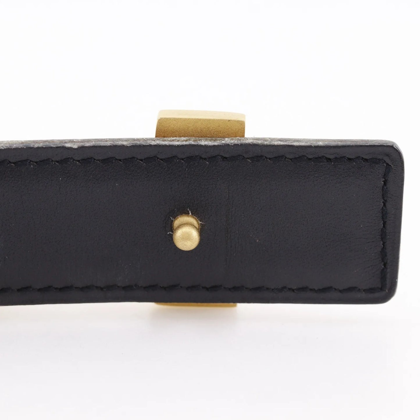 Hermes Constance Reversible Belt Leather, Brown, Leather, Belt