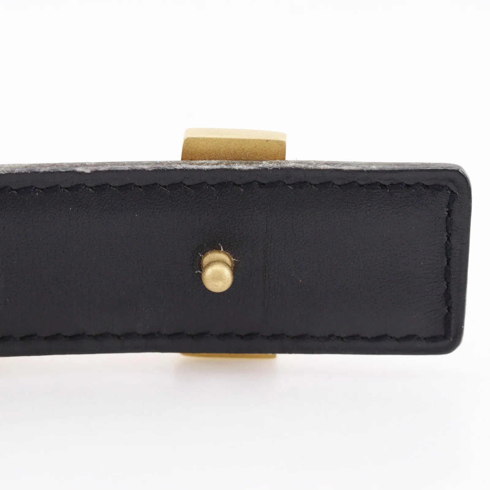 Hermes Constance Reversible Belt Leather, Brown, Leather, Belt